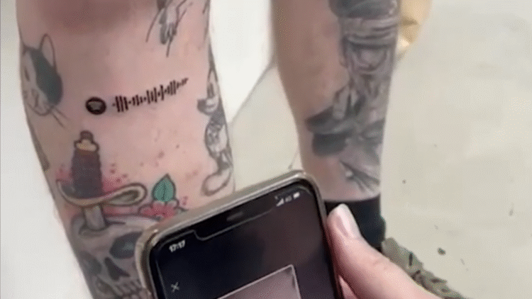 Spotify Tattoos Play Your Favorite Song—Until They Don’t